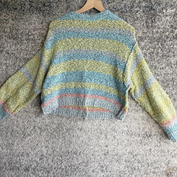 Free People Pastel Striped Cardigan - Picture 2 of 2